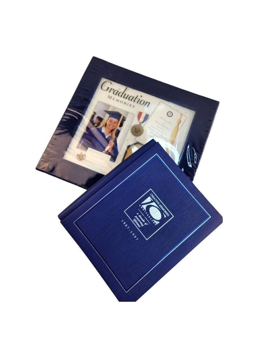 Graduation Memories Scrapbook & Photo Album Expandable Collection With Protectiv